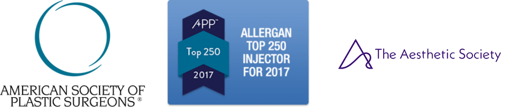 Surgeon credentials: Allergan Top 250 Injector for 2017